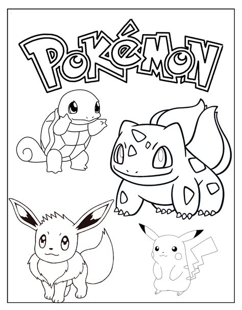 free coloring pages of pokemon|Pokemon Coloring Pages (43 Free Printables)